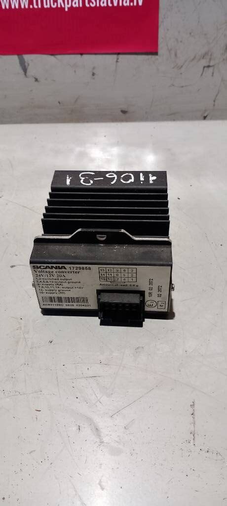 Scania Control Unit For Truck Tractor For Sale