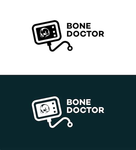 Premium Vector Bone Doctor Logo Template