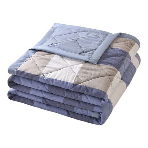 Geerera Summer Cool Quilt Washed Summer Quilt Air Conditioning Quilt Thin Quilt For Hot Sleepers