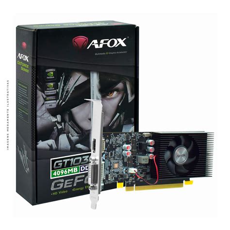 Placa de Vídeo Afox NVIDIA GT-1030 4GB | AF1030-4096D4L5