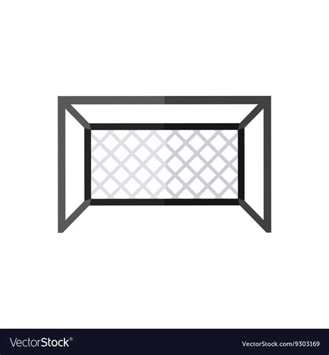 Soccer Goal Icon Royalty Free Vector Image Vectorstock