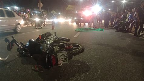 Pedestre Morre Ap S Ser Atropelado Por Motocicleta Na Br Em