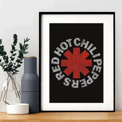 Quadro Decorativo Red Hot Chili Peppers X Cm Mercadolivre