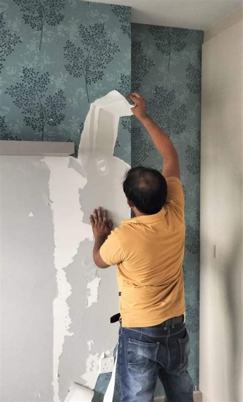 Wall Paper Removing House Painting Hdb Condo Bto Commercial Area Shop