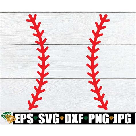 Baseball Laces Svg Softball Laces Svg Baseball Stitches Sv Inspire