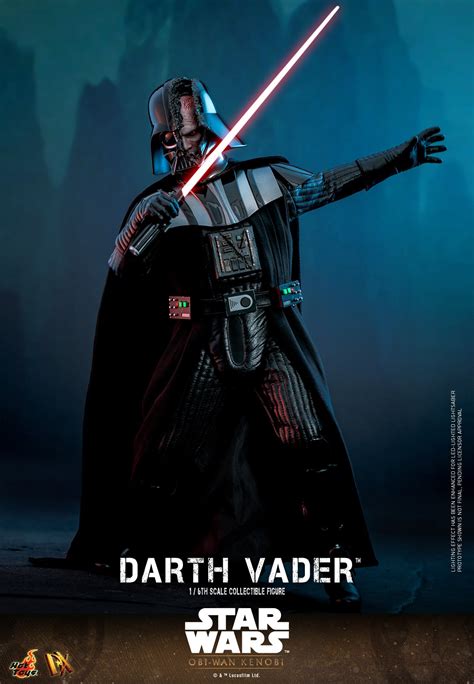 First Look Hot Toys Obi Wan Kenobi Darth Vader Figure Deluxe Version Project Action Figure