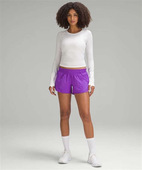 Lululemon Hotty Hot Low Rise Lined Short Atomic Purple Lulu Fanatics