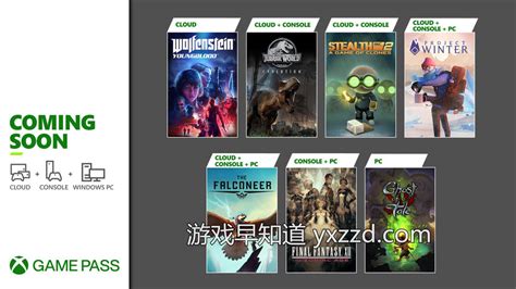 主机版xbox游戏通行证21年2月新增游戏公布 含《空战猎鹰》《ff12》等