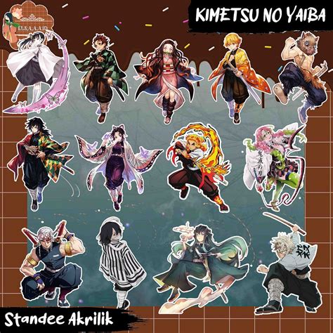 Jual Standee Akrilik Demon Slayer Standee Akrilik Kimetsu No Yaiba