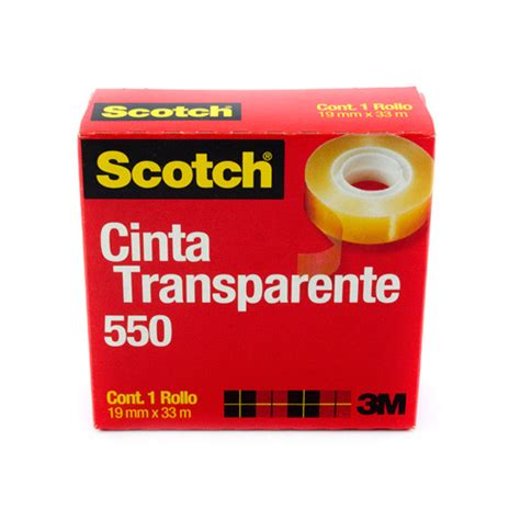 CINTA ADHESIVA TRANSPARENTE SCOTCH 550 lumen mx Arte y diseño