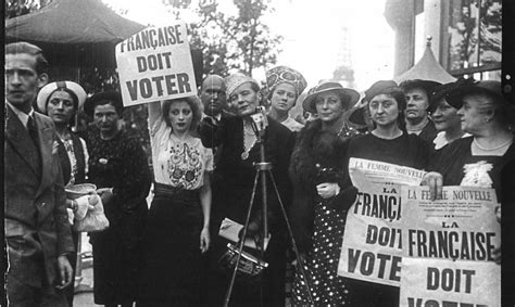 1 Jour 1 Combat 21 Avril 1944 Les Femmes Obtiennent Le Droit De