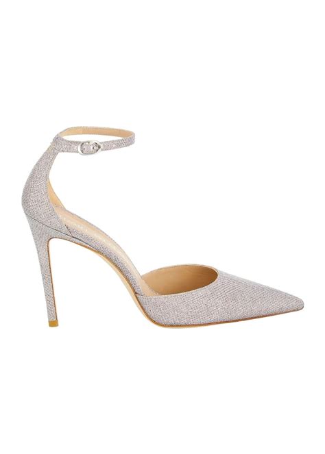 Stuart 100 Metallic DOrsay Pumps Stuart Weitzman Rosewater J Cathell