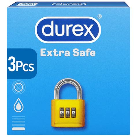 Durex Extra Safe Condoms 3s - Cyure.com