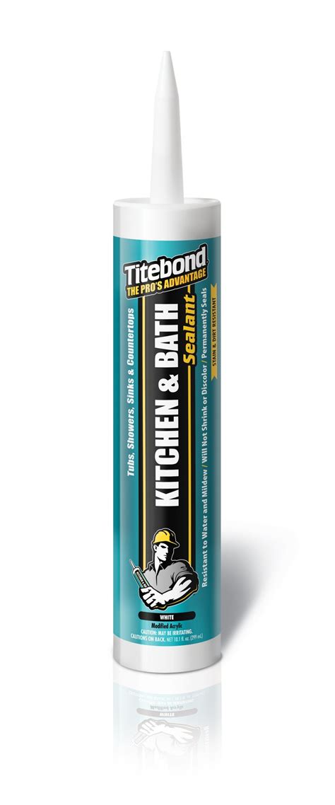 Герметик для кухни и ванны белый Titebond,300мл – фото, отзывы ...