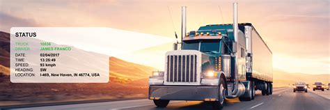 Truck Tracking System Trucking Safety Software Fleet Vehicle Tracking