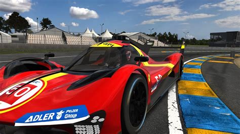 A Decent Lap Around Lemans 2023 Assetto Corsa Ferrari Hypercar 499p Youtube