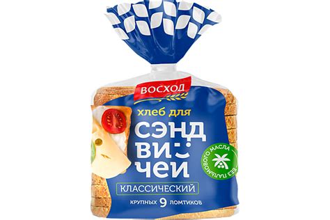 Хлеб для сэндвичей Классический, 350 г – купить по приятной цене с ...