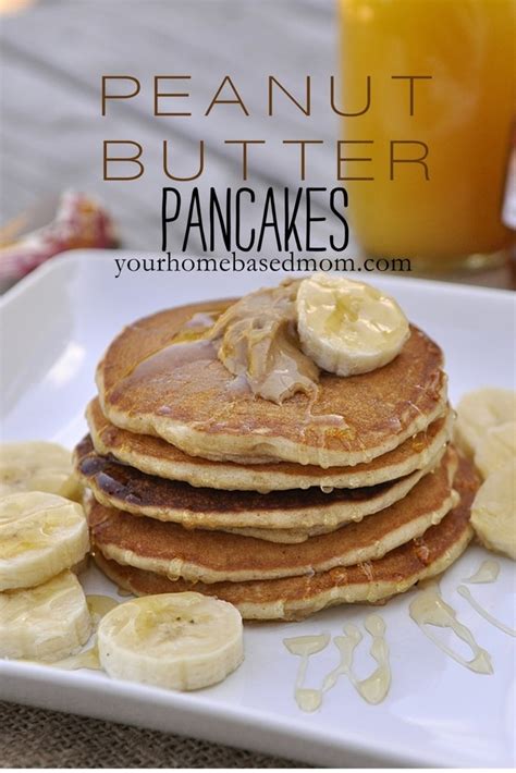 Peanut Butter Pancakes Recipe From Your Homebased Mom