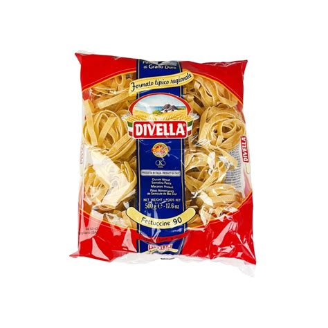 Divella Fettuccine Nidi Di Semola 90 Pasta 500g