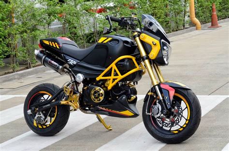 Honda Grom Honda Grom Custom Honda Msx Modern Bike Pocket