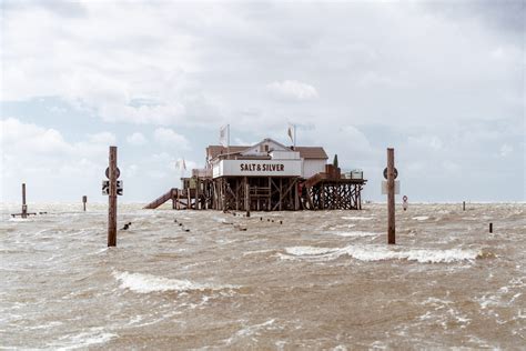 St Peter Ording Restaurant „salt And Silver“ Wegen Springflut Zu Mopo