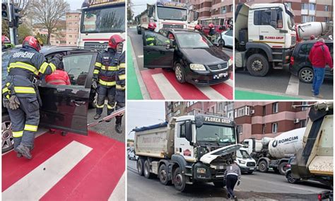 Foto Accident La Alba Iulia O Persoan R Nit Dup Ce O Ma In I