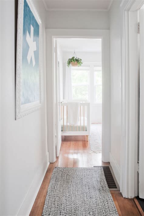 Hallway View Into The Nursery Nursery Kids Rugs Decor