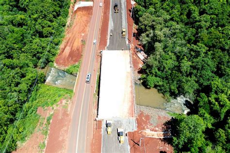 Obra De Duplica O Da Rodovia Das Cataratas Chega A De Execu O