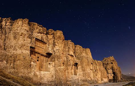 Naqsh-e Rustam Tombs Photograph by Babak Tafreshi