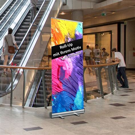 Roll Up Banner Bedrucken Lassen Online G Nstig Kaufen