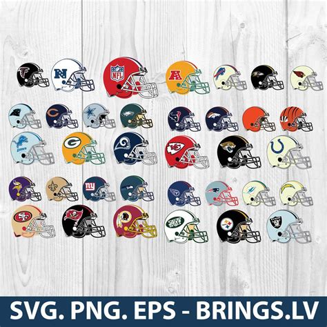 Nfl Svg Bundle Eps Png Football Svg Bundle Cut Files