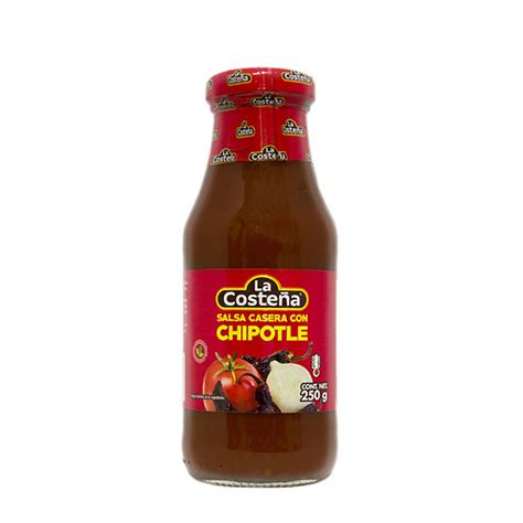 Salsa Casera Con Chipotle La Costeña 250gr