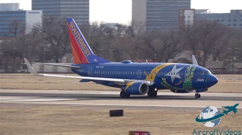 Southwest Airlines Nevada One 737 7H4 N727SW UHD 4K YouTube