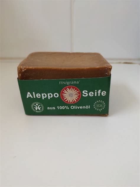 FinIgrana Aleppo Seife aus 100 Olivenöl INCI Beauty