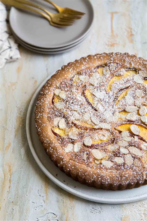 Nectarine Frangipane Tart The Little Epicurean Recipe Nectarine