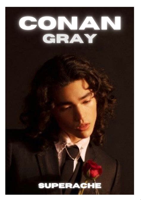 Conan Gray Superache Poster Poster Dekorasyon Fikirleri