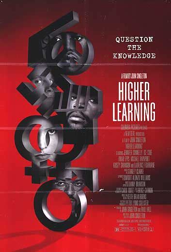 Higher Learning Movie Poster - IMP Awards