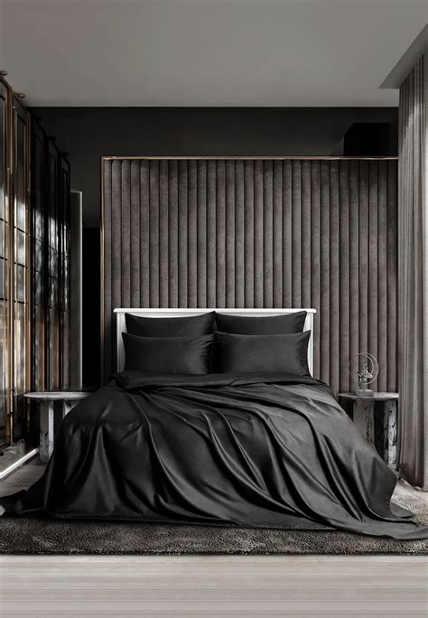 Пододеяльник Евро Soft Silver 200х220 см, цвет: черный, MP002XU0D92N ...