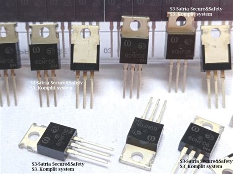 Jual Bagus transistor 60NF06 Mosfet Stp60nf06 FQP P60NF 06 P P60NF06 ...