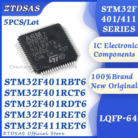 STM32F401RBT6 STM32F401RET6 STM32F401RCT6 STM32F401RDT6 STM32F411RET6