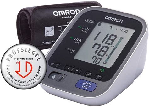 Omron M Intelli It Oberarm Blutdruckmessger T Mit Bluetooth Und