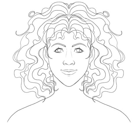 How To Draw Curly Hair For Beginners [curly Wavy And Coily]