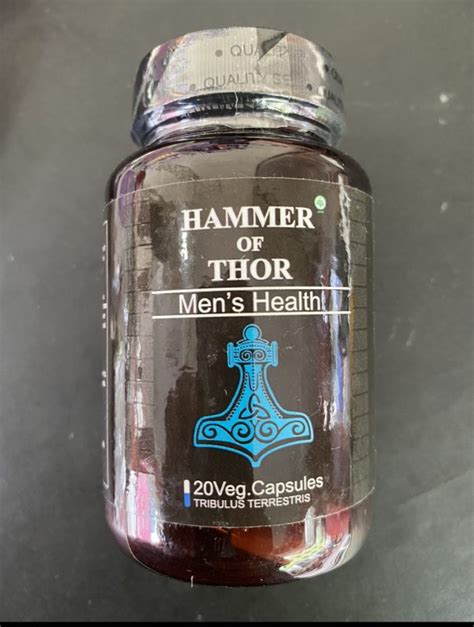 Hammer Of Thor Mens Health 20 Pills Primahills