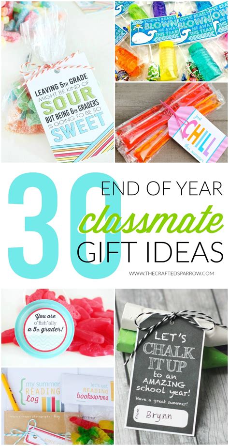 30 End of Year Class Gift Ideas