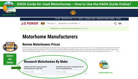 NADA Motorhome: Get the NADA Used Motorhome Value - Camper Outdoor