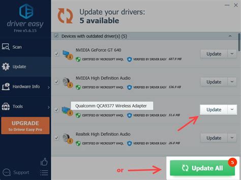 Qualcomm Atheros QCA9377 Driver | Update It Now - Driver Easy