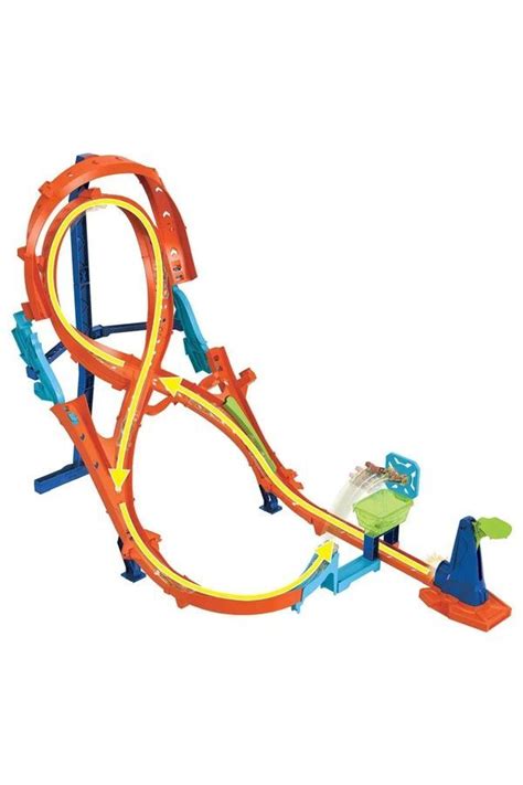 ᐉ Купити Ігровий трек Вертикальна вісімка Hot Wheels Action Figure Hot Wheels HMB