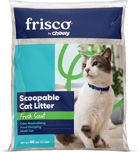 Frisco Fresh Scent Multi Cat Clumping Cat Litter 40 Lb Bag