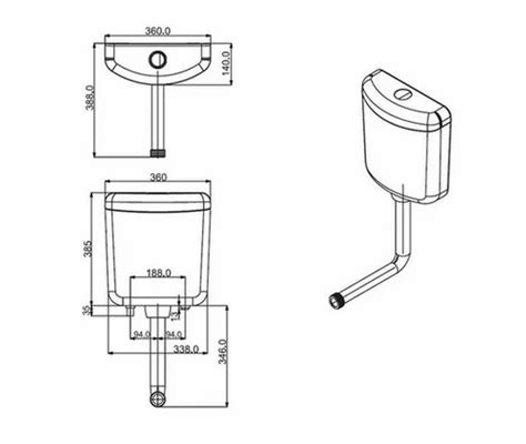 Jaquar White Whc Wht L Wall Hung Cistern At Best Price In Ranchi