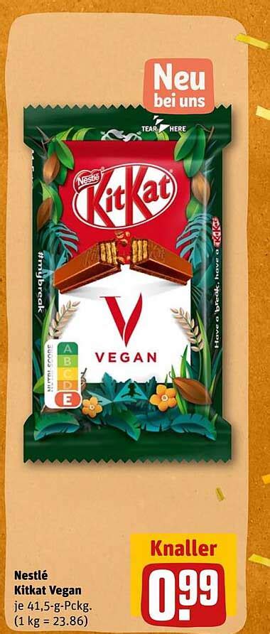 Nestl Kitkat Vegan Angebot Bei Rewe Prospekte De